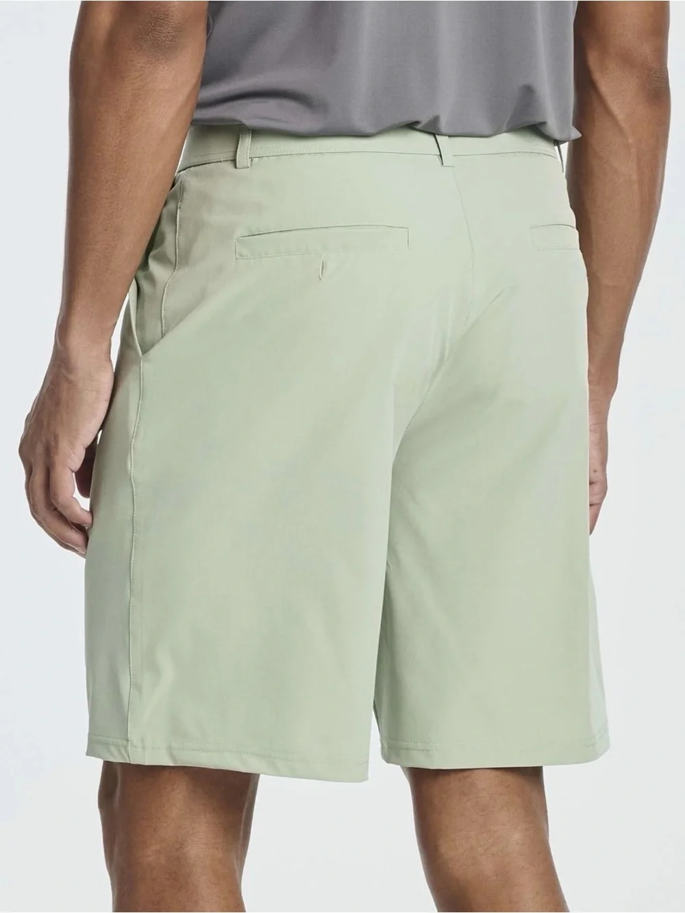 Men's 3-Pack Performance Walk Shorts - Black, Sage, Light Gray 3XL